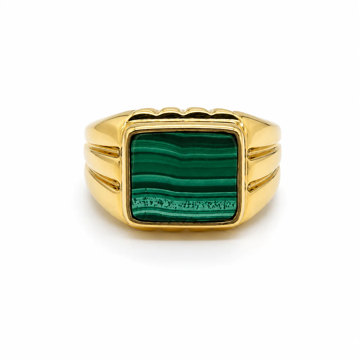 Amber Signet Ring - Image 6