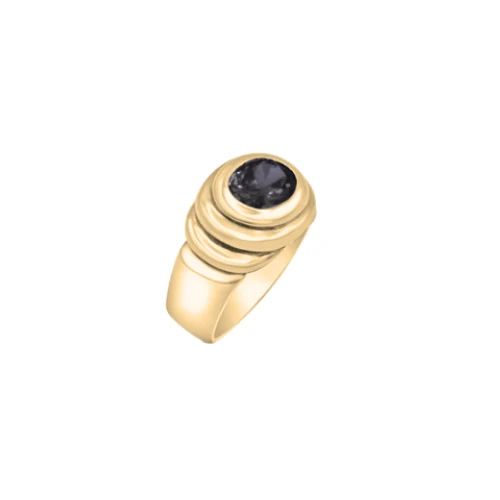 Deco Ring - Black